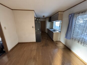 ダイニングキッチン工事前後